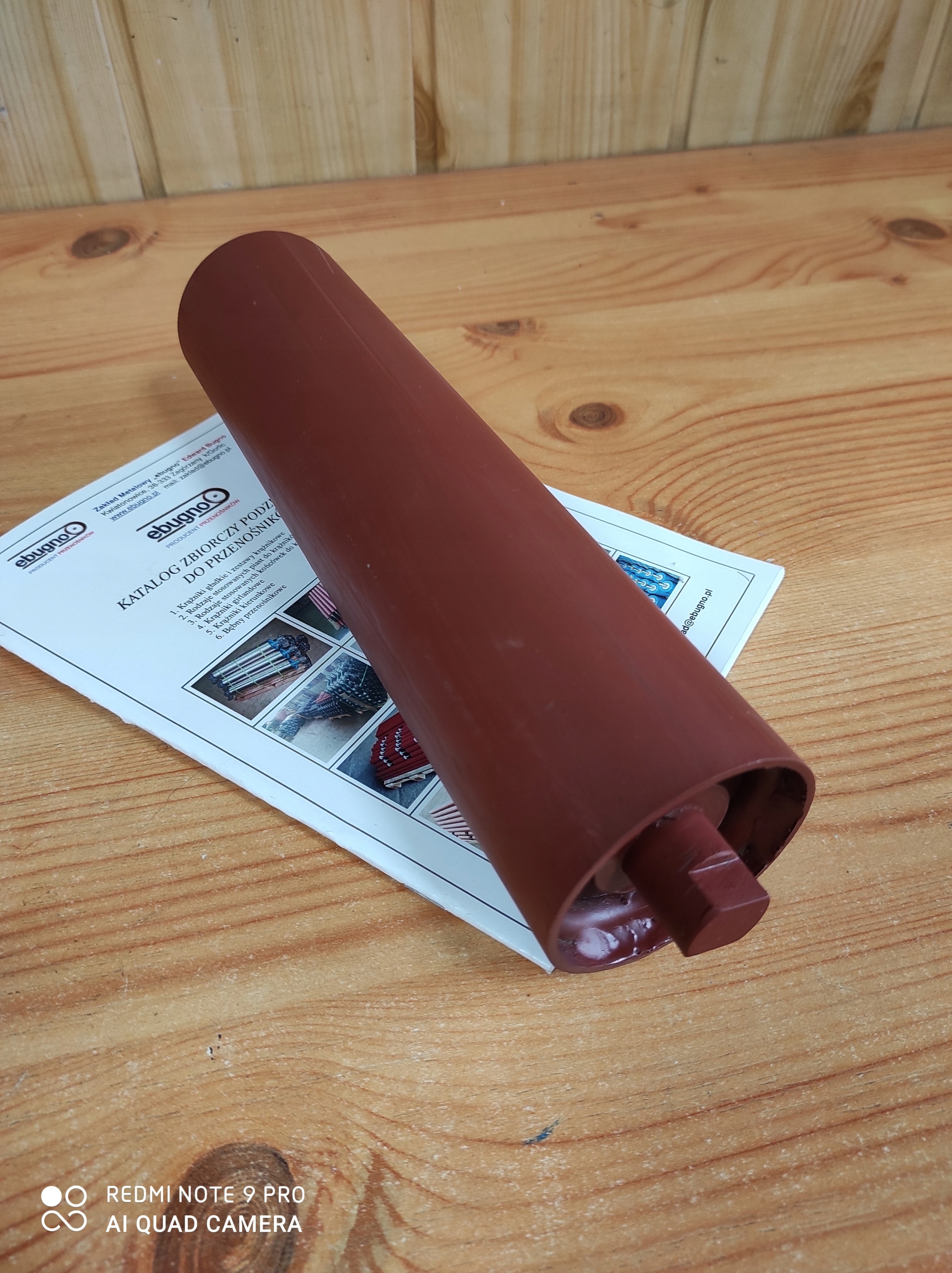 Valec Hladký valec, fi 63,5 x 530, na dopravník