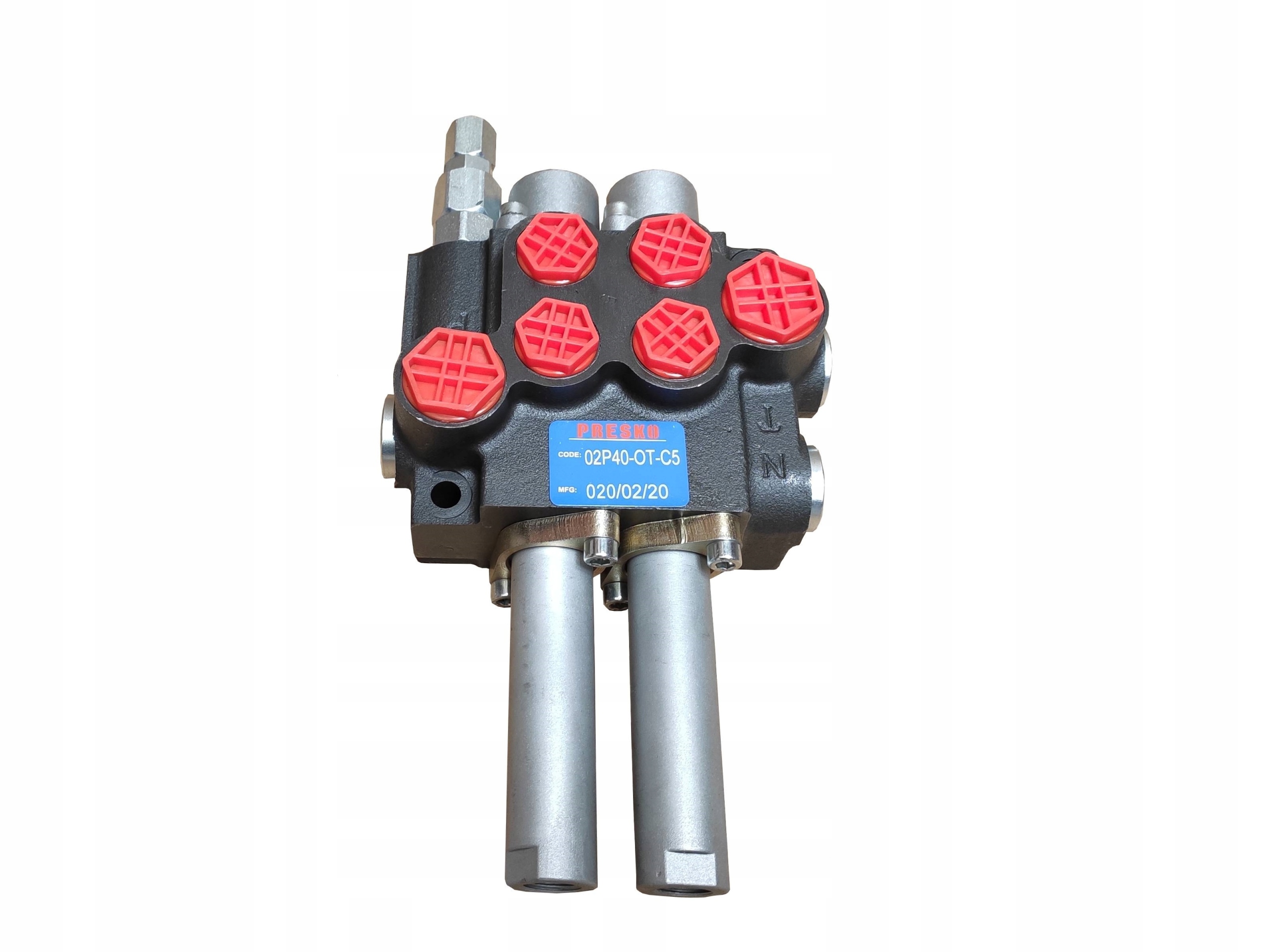 Hydraulický rozvádzač 2 sek. 40L kormidlo odkazy