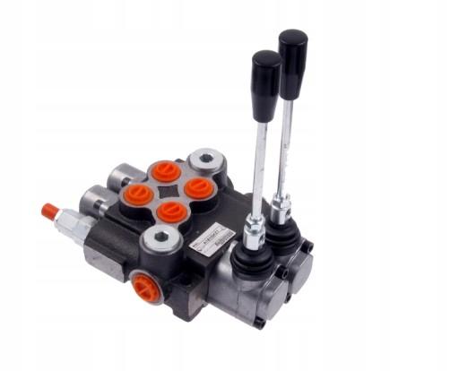 Hydraulický rozdeľovač 2 sekcia 40L