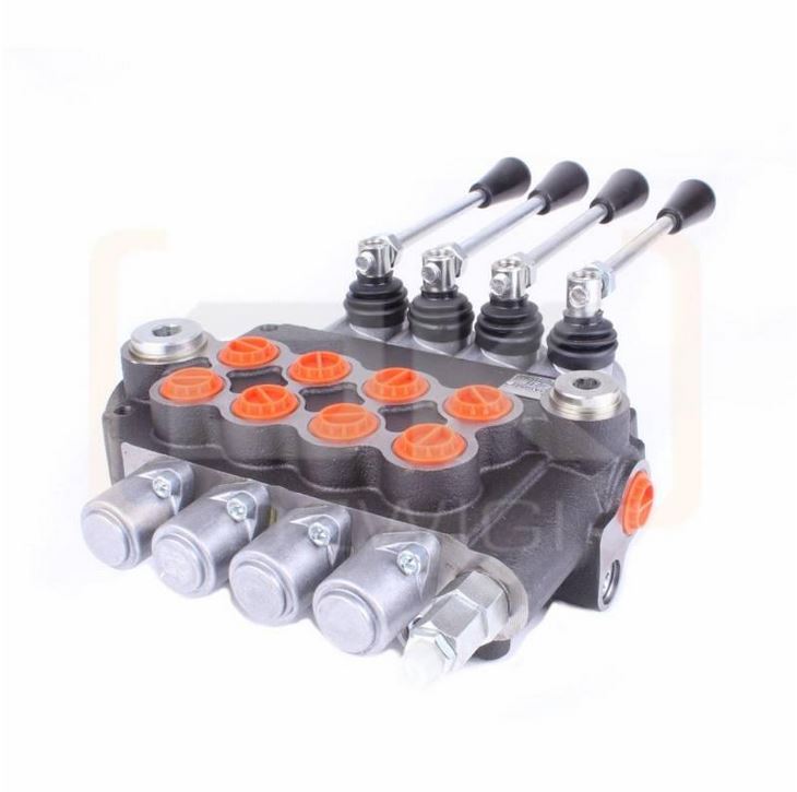 4-sekčný hydraulický rozdeľovač 1/2 "