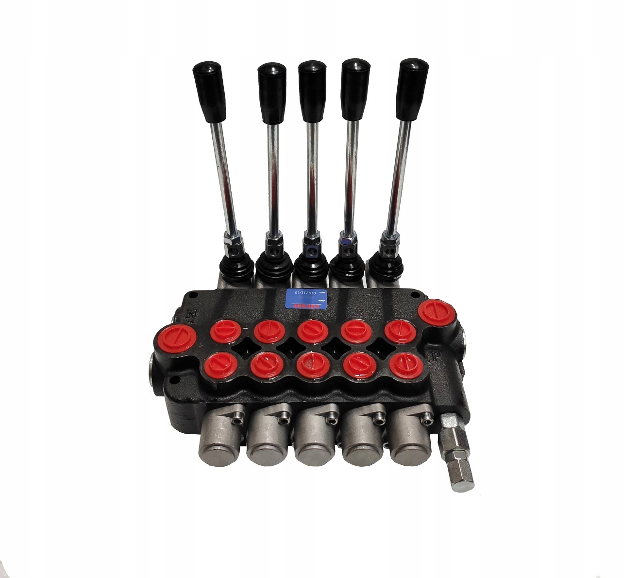 Hydraulický rozdeľovač PRESKO 80l, 5 sekcií