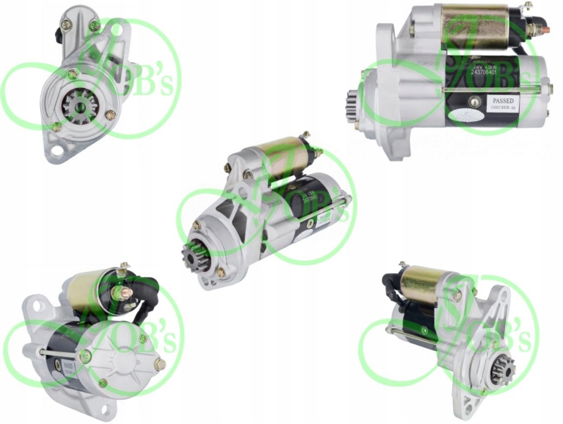 Štartér 24 V 4,0kW motor BOGDAN ISUZU 243708401