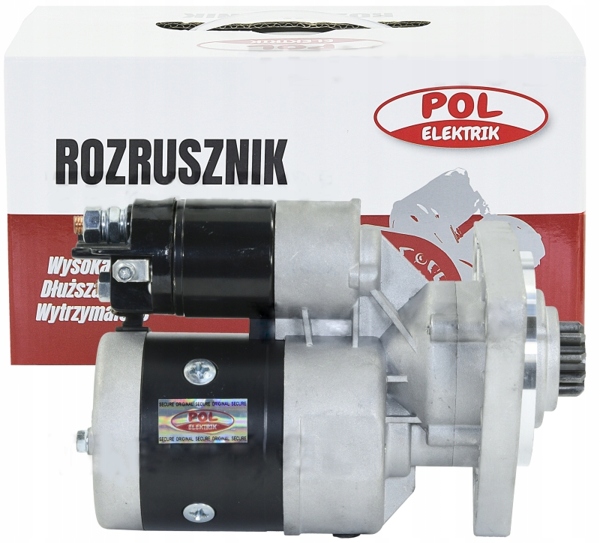 Štartér s redukciou, 24 V, 3,5kW, pohon prevodovky 10 zubov, MTZ-82TS 9172780 POL Elektrik