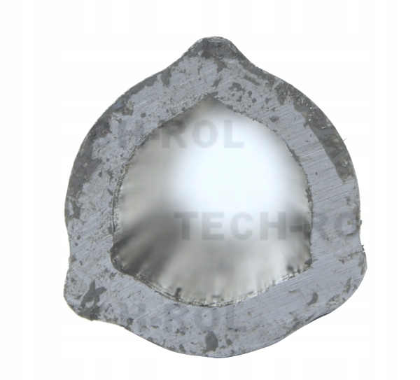 Valčeková trojuholníková rúrka 36x3,4 mm cena za meter P4