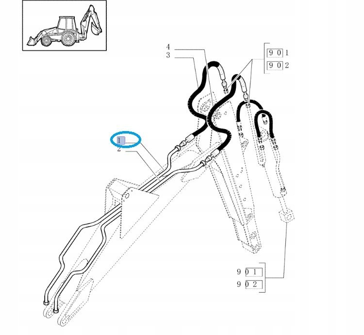 Rúrka New Holland CNH 85815674