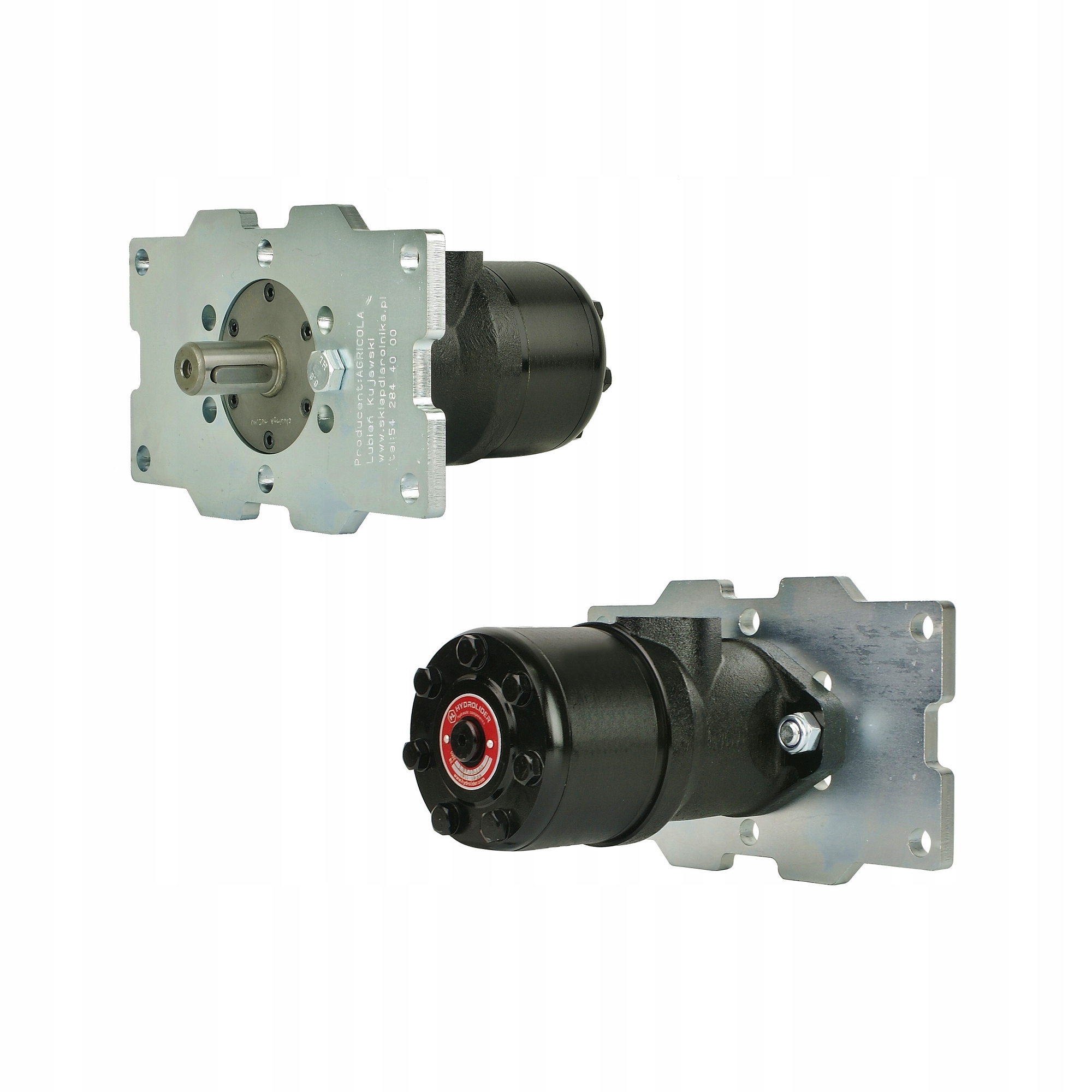 HYDRAULICKÝ MOTOR BMR 200cm3 Hriadeľ 25mm S Doskou