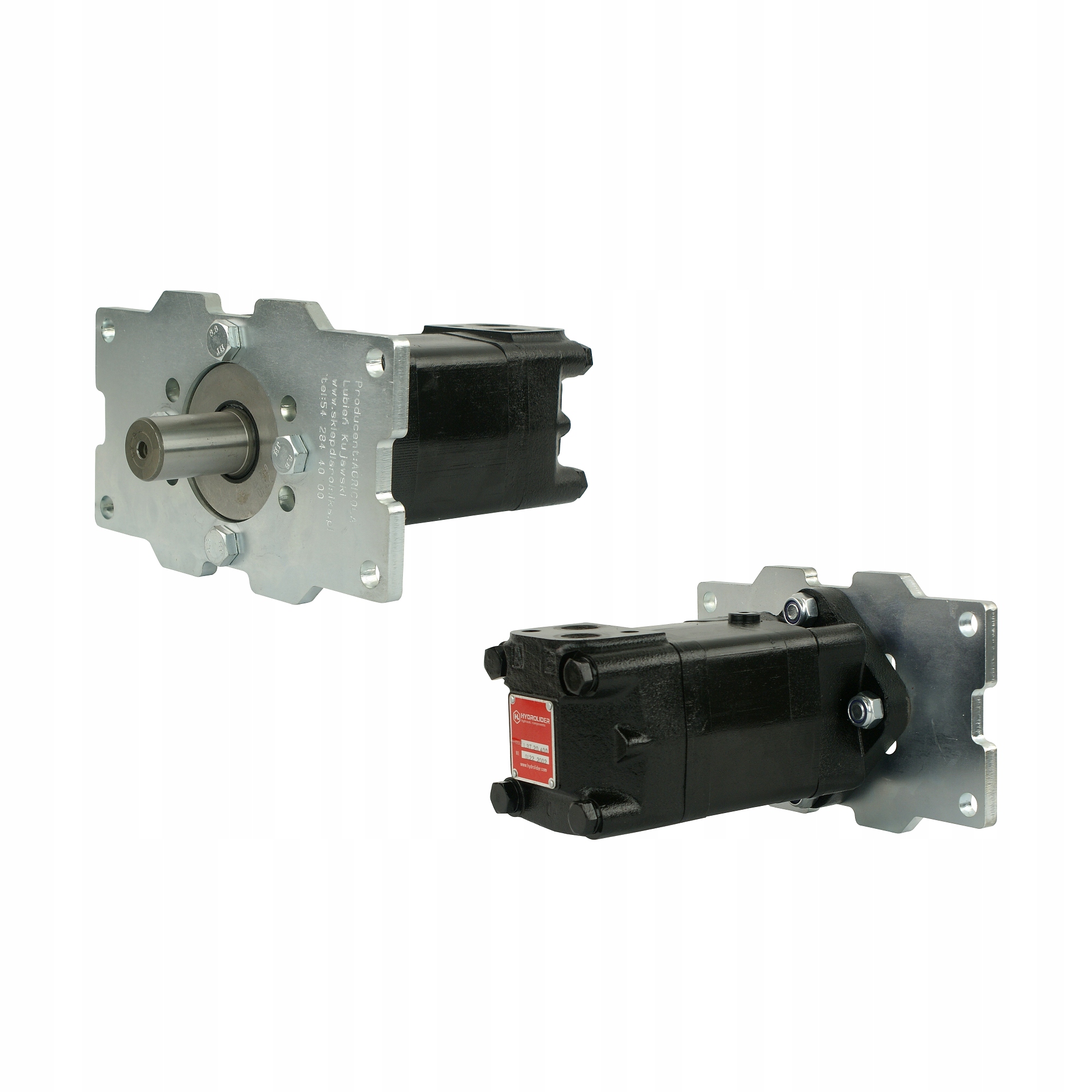 Hydraulický motor typ sms 305 v súprave s montážnou doskou