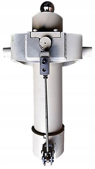 Poľský hydraulický valec vystužený s kolískou a ventilom pre príves D-47, D-50