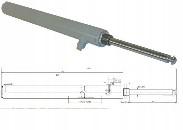 Hydraulický výkon 6" zásobovanie sudom