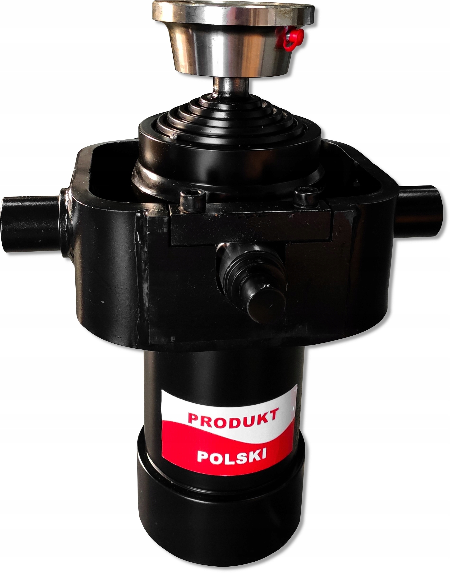 Poľský hydraulický valec so zdvihom 1200 mm vrátane zásuvky a kolísky