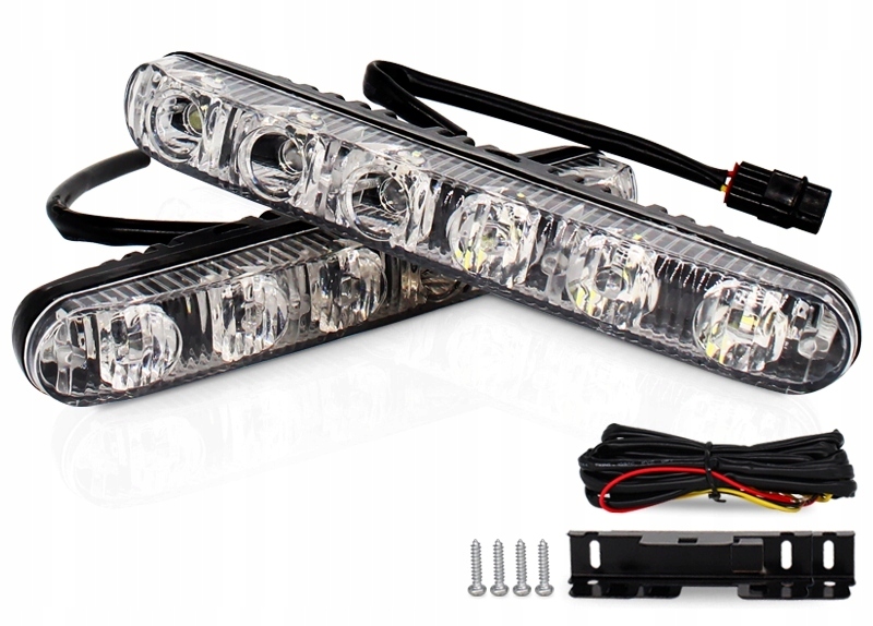 PRACOVNÉ SVETLÁ DENNÉHO SVETLA DRL 6LED DAYLIGHT DAYLIGHT