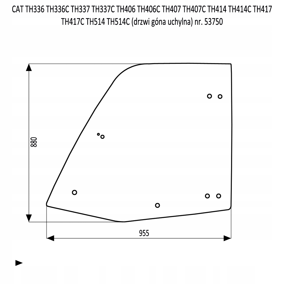 SKLENENÉ DVERE TOP CAT TH 336 337 406 407 C