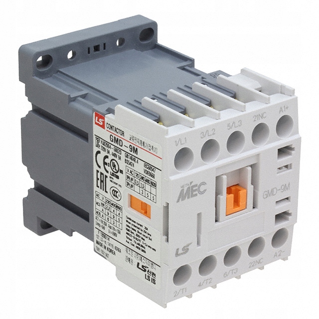 Mini stýkač 4kW 9A cievka 24VDC GMD-9M 1a 1NO