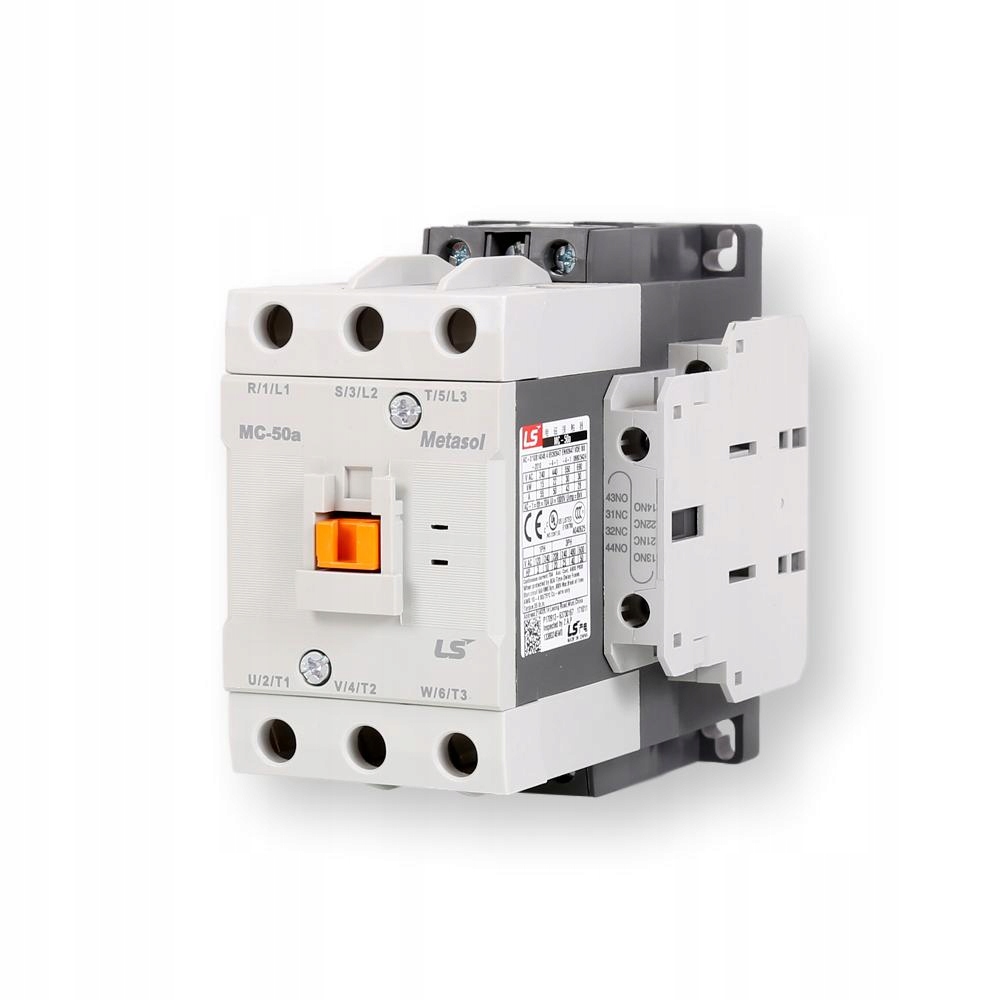 Výkonový stýkač 22kW 50A 230VAC cievka MC-50a KOREA