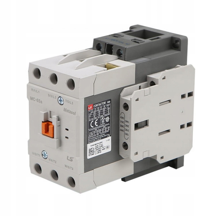 Výkonový stýkač 30kW 65A cievka 24VAC MC-65a KOREA