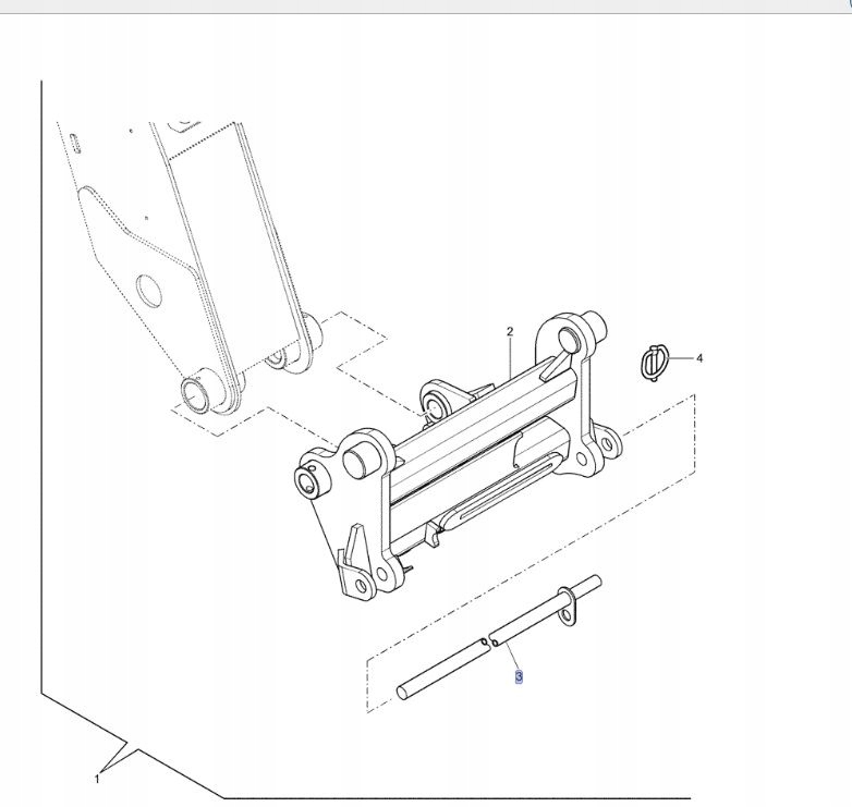 New Holland LM 84536310 pin
