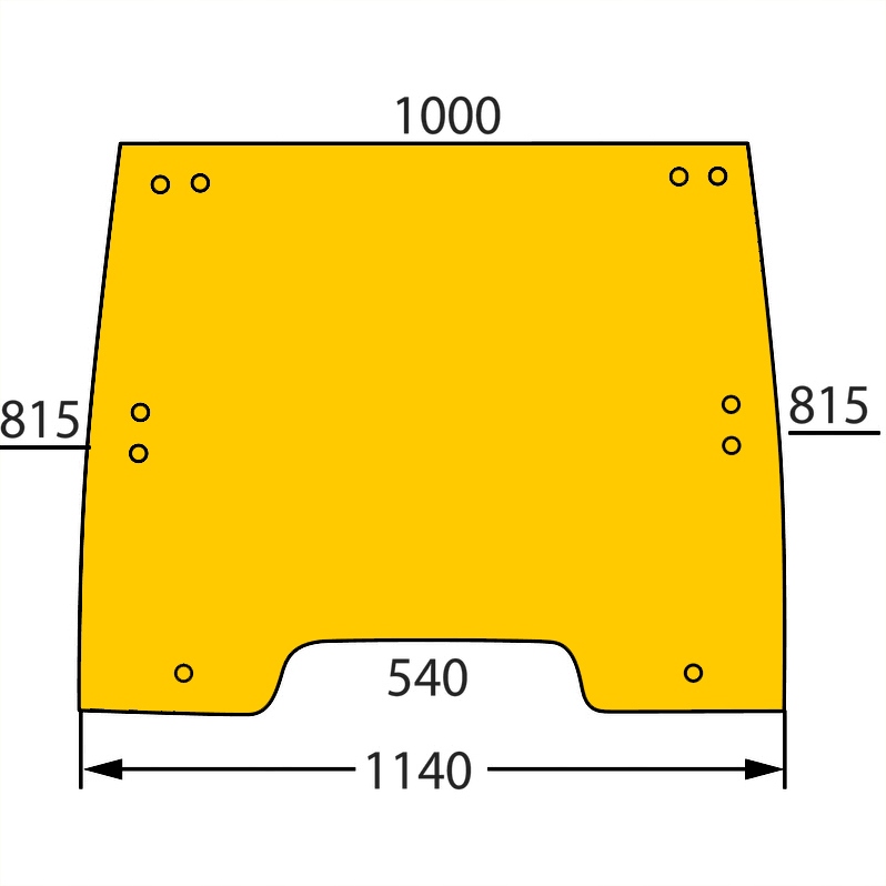 Okno Fiat L 60 65 75 85 95 PRED otvorením