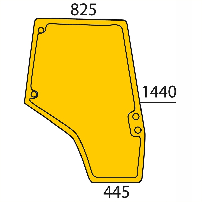 Sklenená séria MF 5400 - dvere PRAVÉ 4272771M1