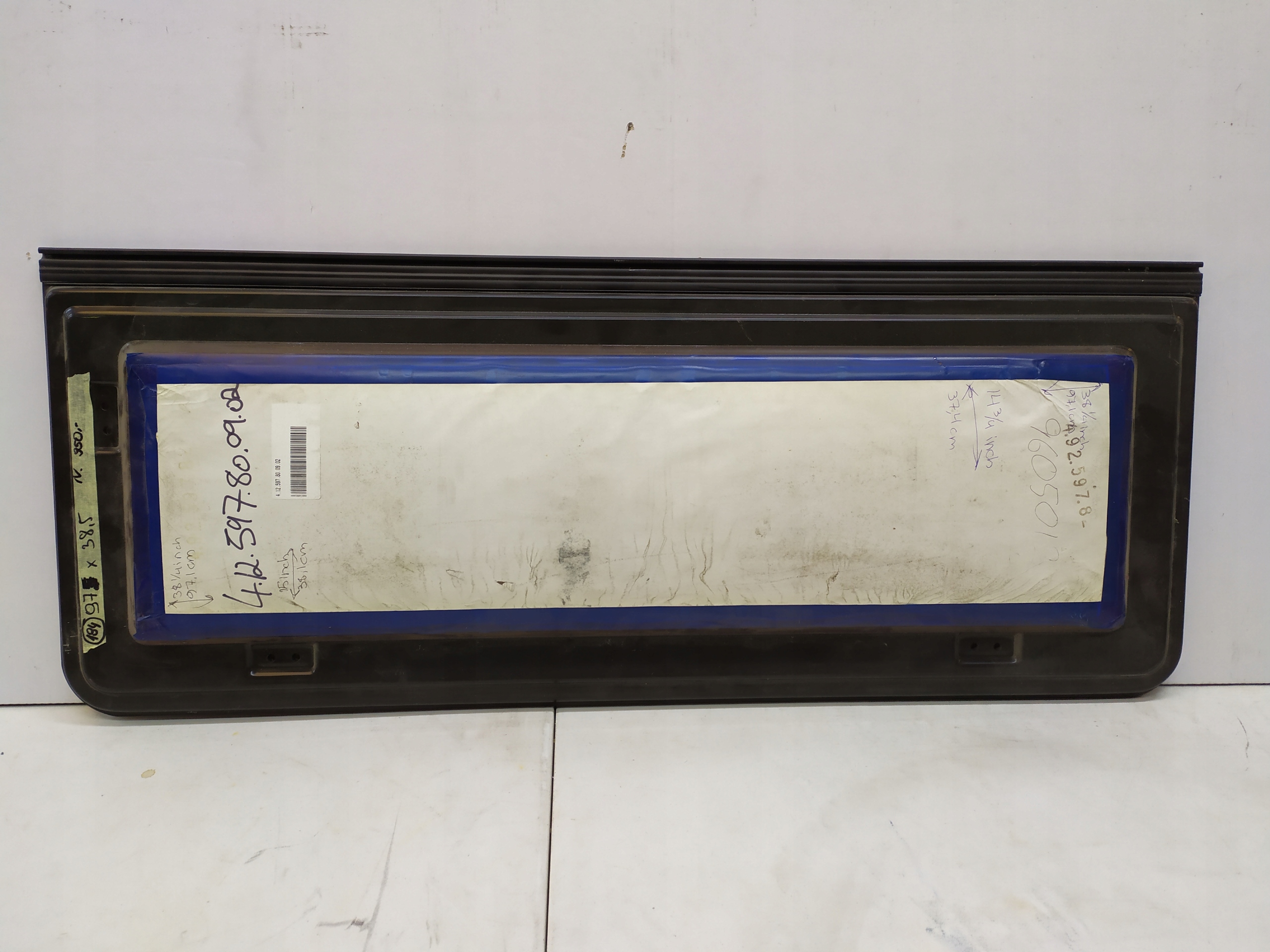 Okenné sklo pre anglický príves 97x38,5