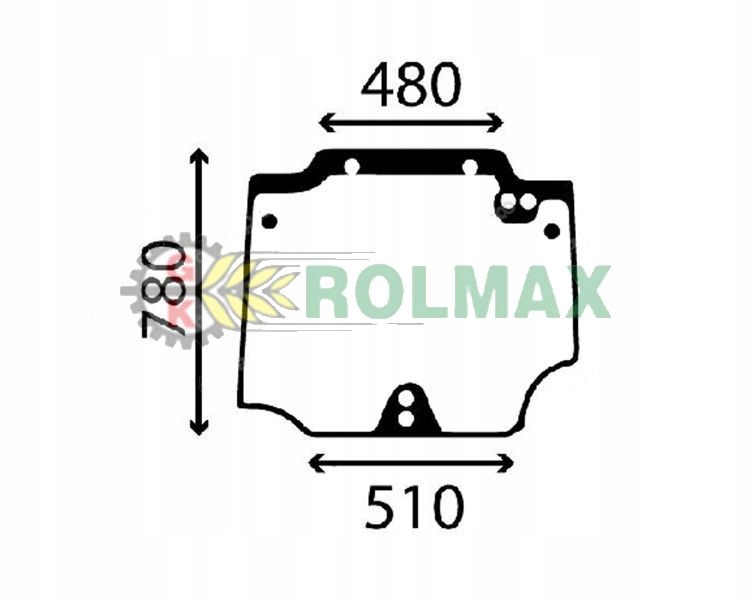 New Holland TN 44911821 zadné okno