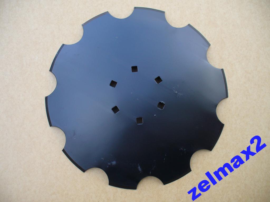 Disc harrow disc zubový 560 mm / 6 otvorov