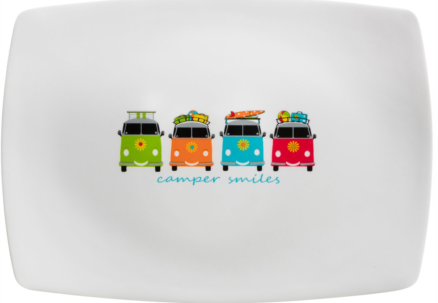 VEĽKÁ DESKA FLAMEFIELD CAMPER ÚSMEVY 35x25cm