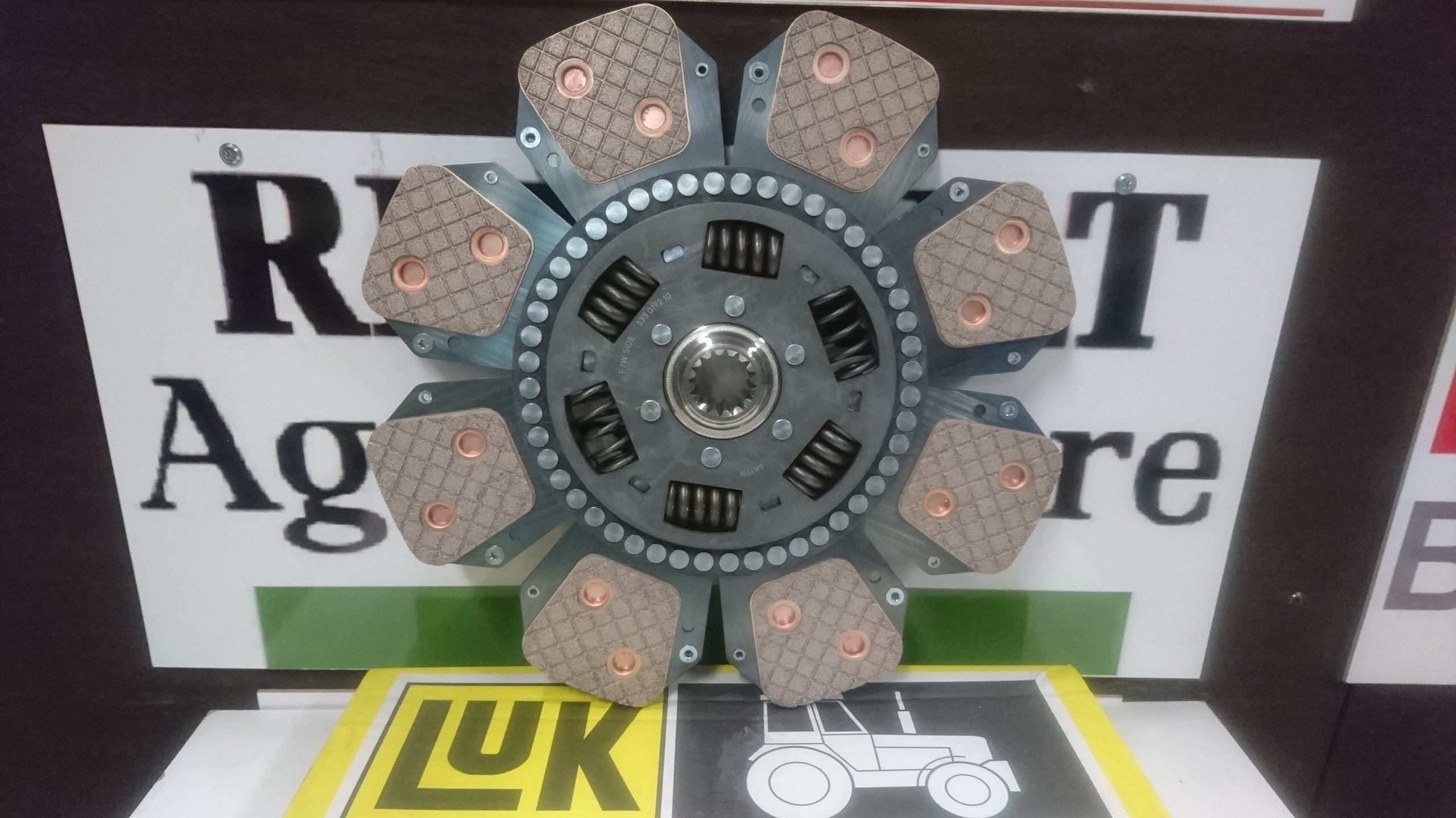 Disk renault pohon spojky 155,54 arc 355mm