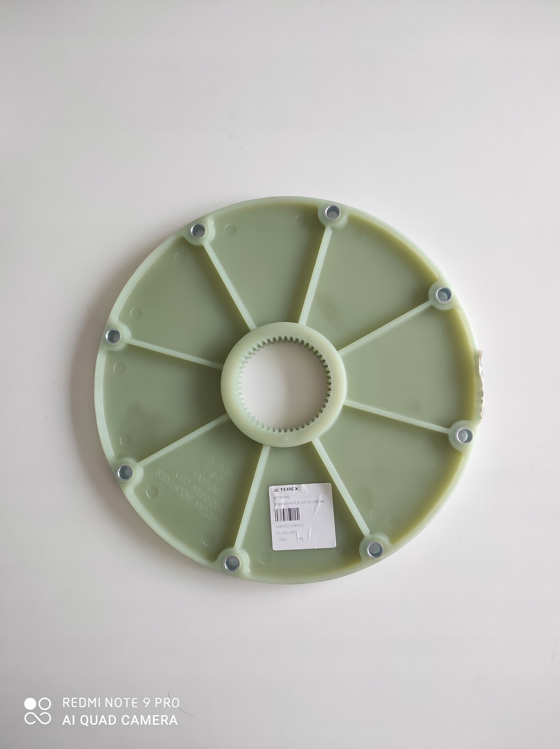 SPOJKOVÝ DISK BOWEX 48FEL-PA 10 "05790360