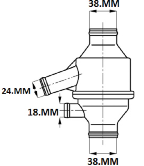 FENDT RENAULT TERMOSTAT 4 OTVORY 6005004616