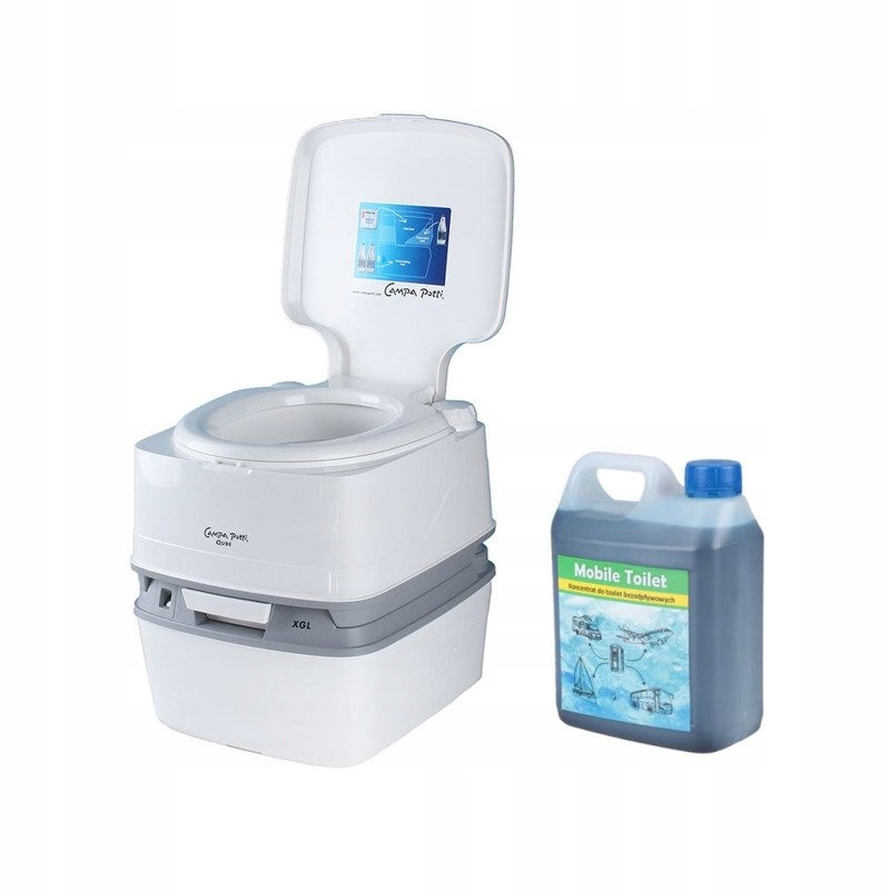 TURISTICKÉ TOALETY THETFORD XGL 21L + TEKUTÉ 2L