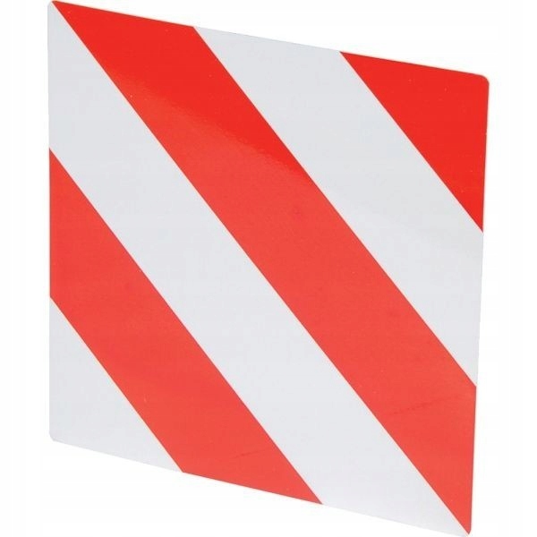 Biela a červená tabuľa 423 × 423, vľavo / vpravo 14151