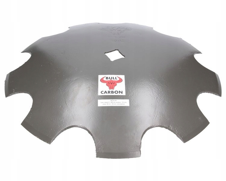 Platne z platňového bronzového podkladu 460mm 3,5mm 30 × 30 Uhlíková oceľ Agro BULL