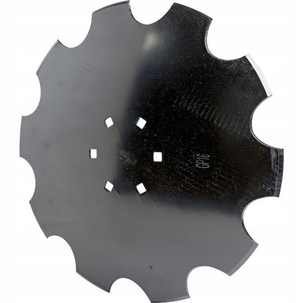Disk s brány s vrubom, 510 mm, 6 otvorov, 120 mm ro