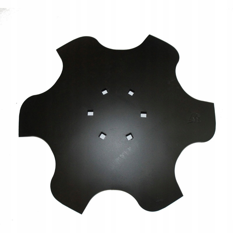 Koncový tanier pravý 460 Z6 6otw. gr.4 mm 122mm