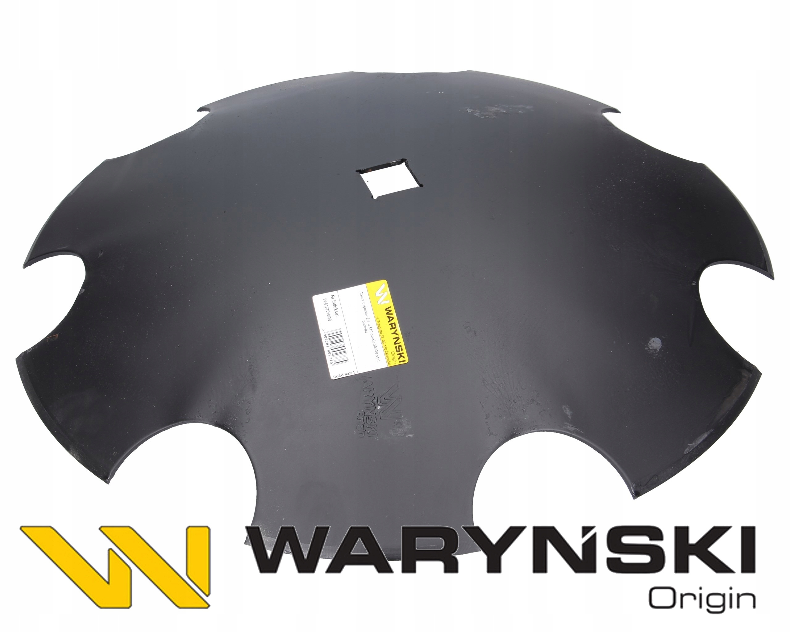 Zhodná doska Z-7 fi 510 otváranie 30 × 30 Bórová oceľ 3,5mm Varinski Premium 1242050040 1279201020