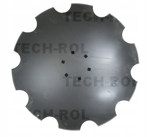 Prevodovka fi - 610 mm, hrúbka - 5,0 mm, 6 - otvory/rozstupy 120 mm, borická oceľ 45amount in units
