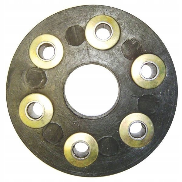 Gumový disk, 6-dierové spojky, 100 mm, zapadajú