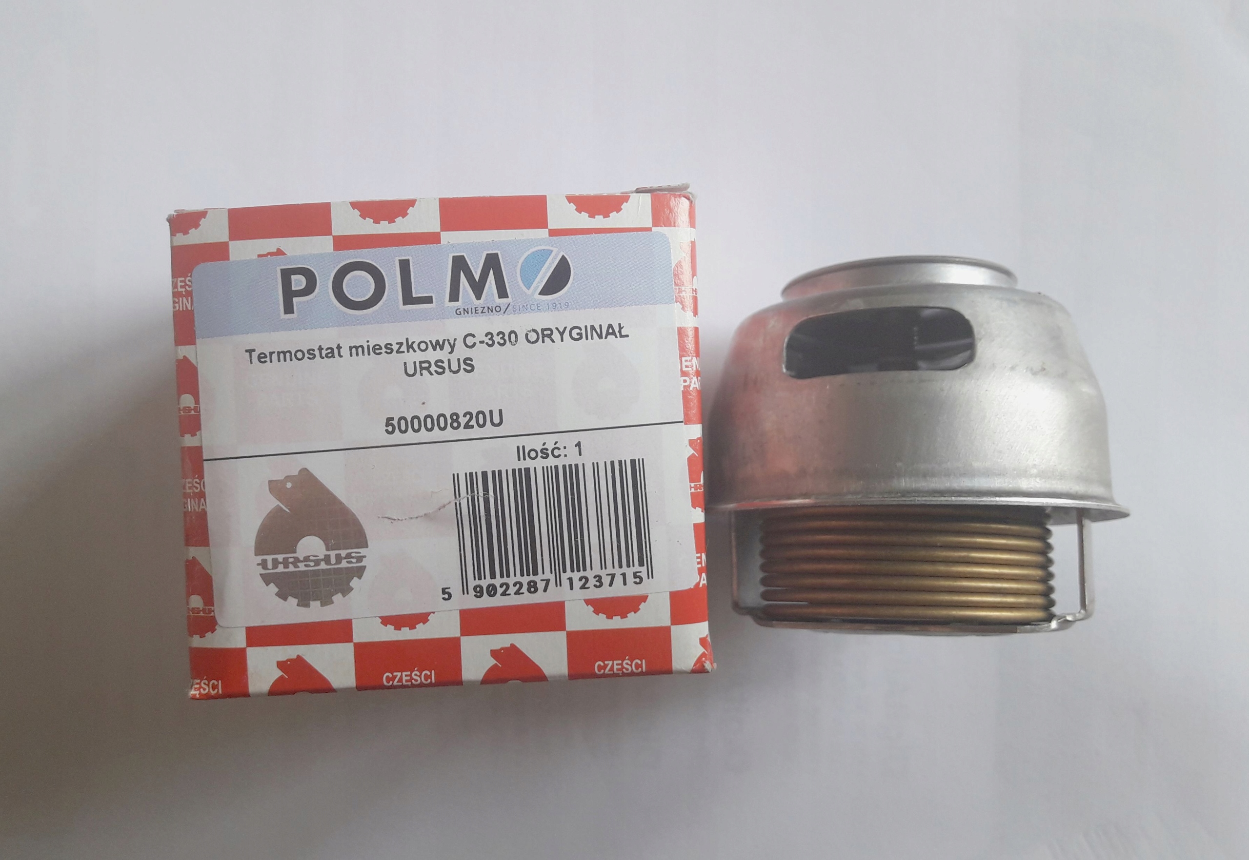 Termostat Ursus C 330 a C 330M vyrábaný spoločnosťou URSUS