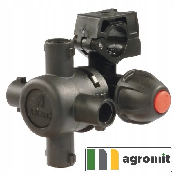 Štvornásobný držiak trysky pre 22 mm rúrku Arag