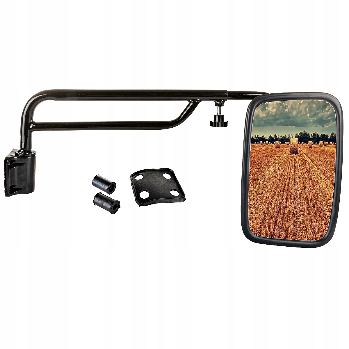 Nastaviteľný držiak zrkadla + zrkadlo 250 × 160mm