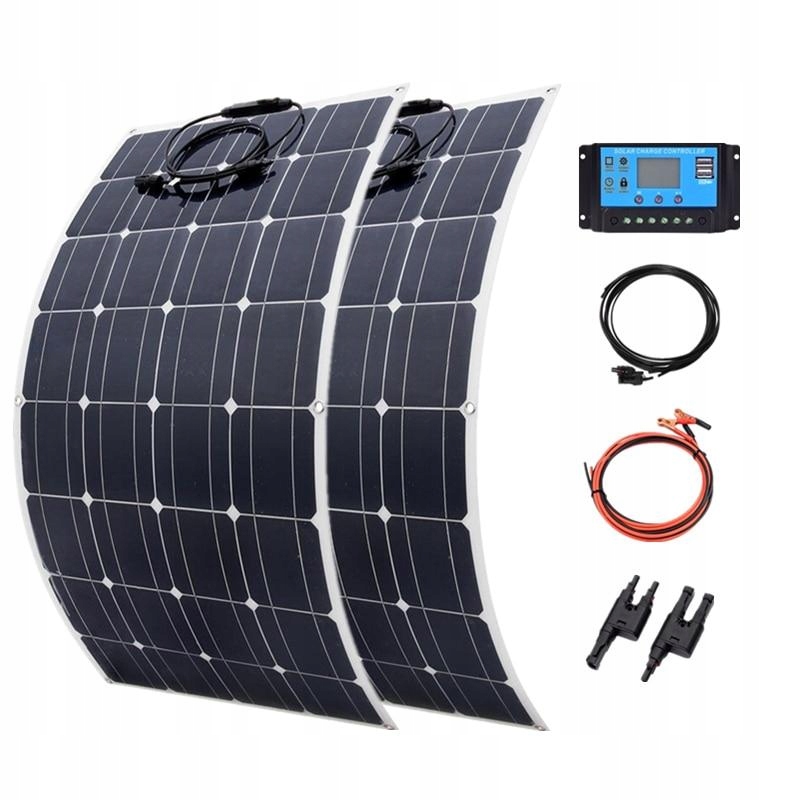 [200 W solárny systém] Mono flexibilný panel
