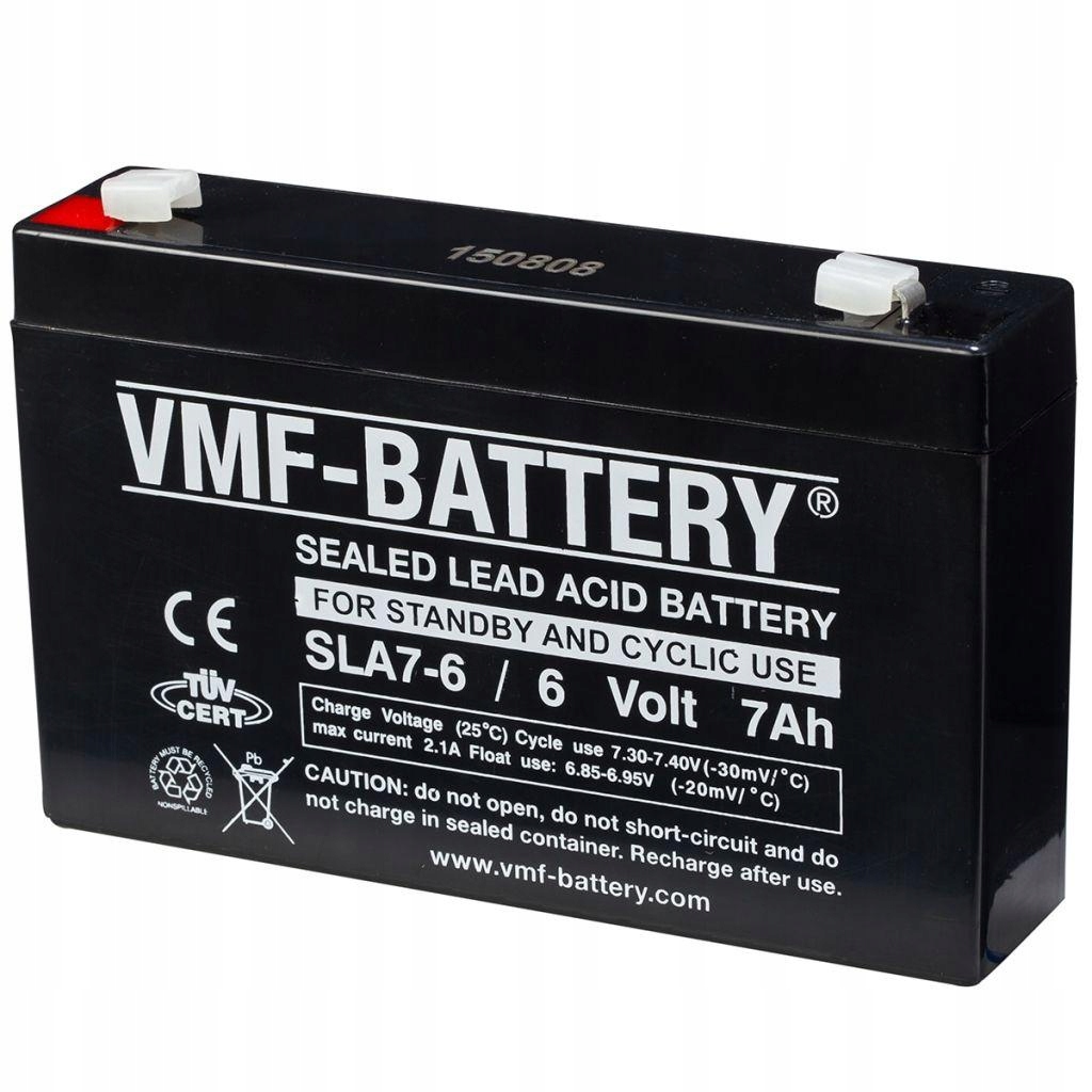 Batéria VMF AGM 6V, 7Ah, SLA7-6