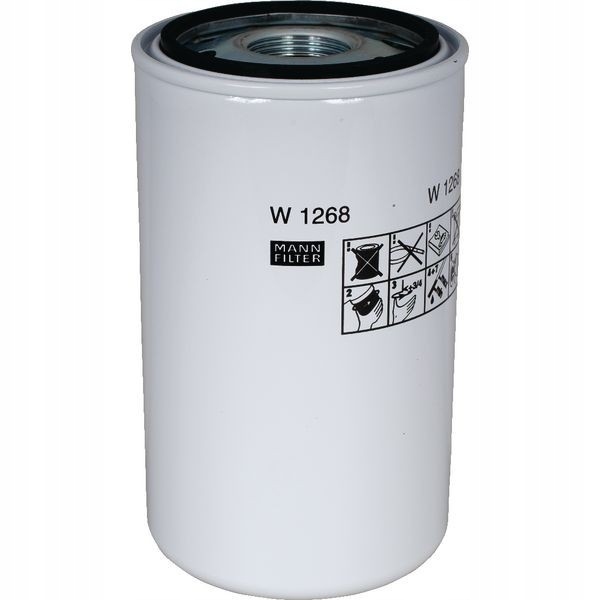 Náhradný filter mazacieho oleja W1268 MANN-FILTER