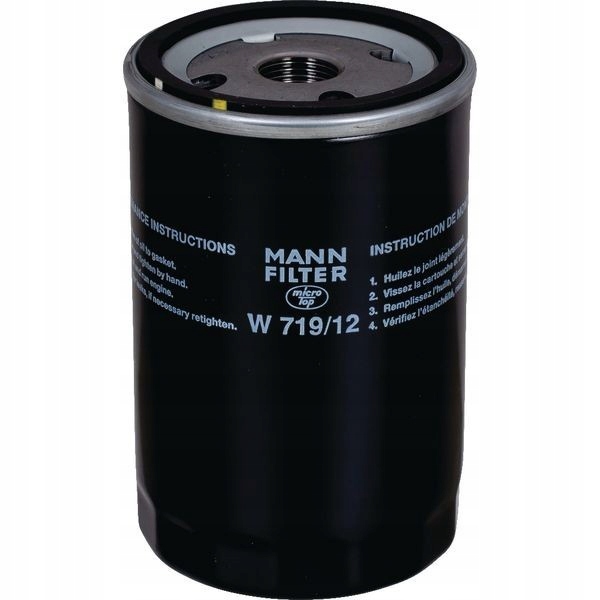 W71912 Náhradný filter pre mazací olej MANN-FILTER
