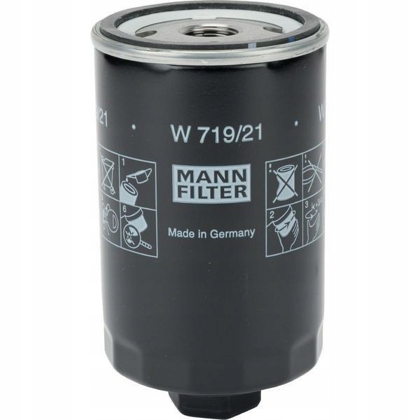 W71921 MANN-FILTER náhradný filter pre mazací olej