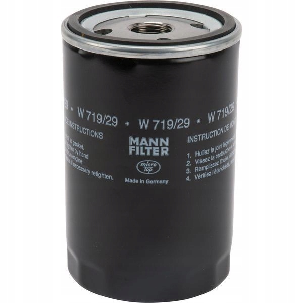 W71929 Náhradný filter pre mazací olej MANN-FILTER