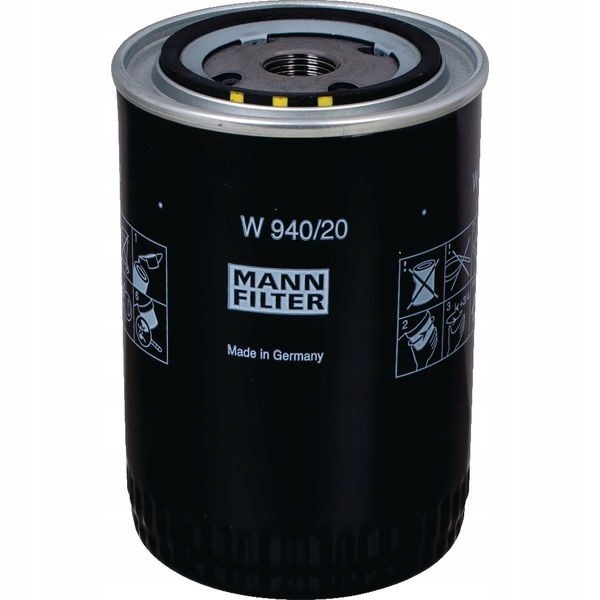 W94020 Olejový filter, M&H MANN-FILTER