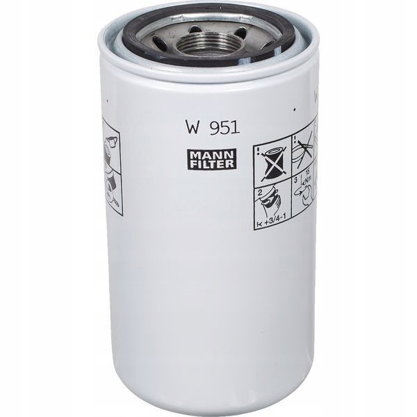 Náhradný filter mazacieho oleja W951 MANN-FILTER
