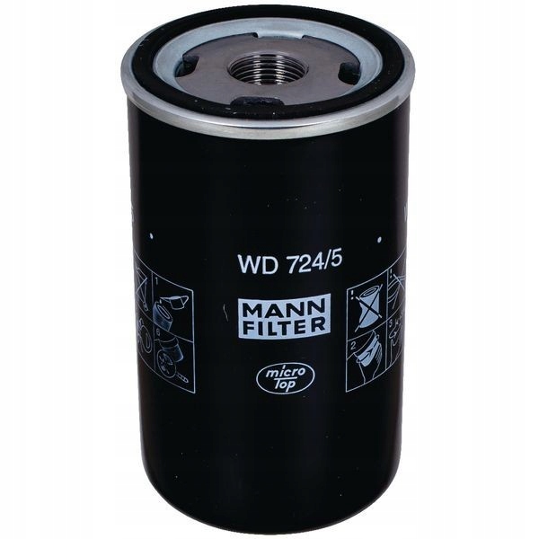 WD7245 Náhradný filter hydraulického oleja MANN-FILTER