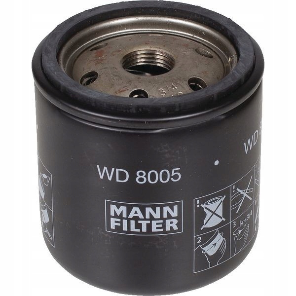 WD8005 Náhradný filter pre hydraulický olej MANN-FILTER